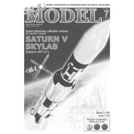 NR 07 - Amerykańska rakieta SATURN - SKYLAB